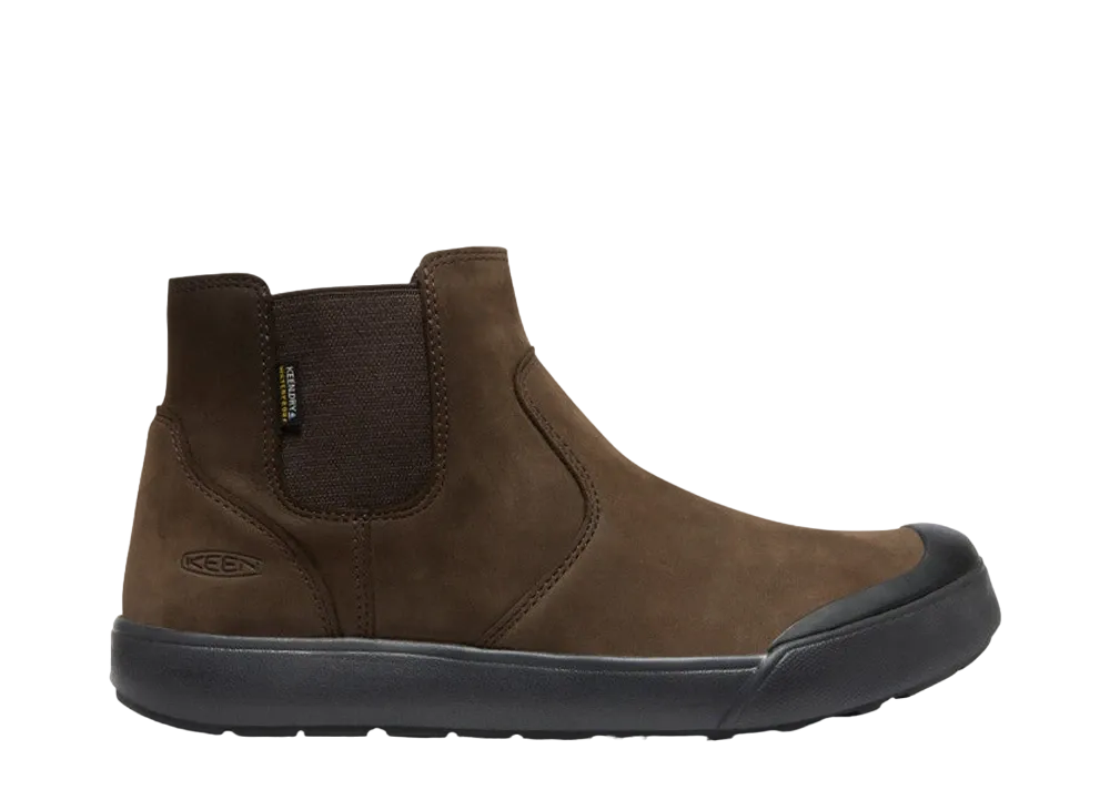 KEEN Women's Elena Chelsea Waterproof "Mulch/Black"