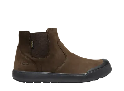 KEEN Women's Elena Chelsea Waterproof "Mulch/Black"