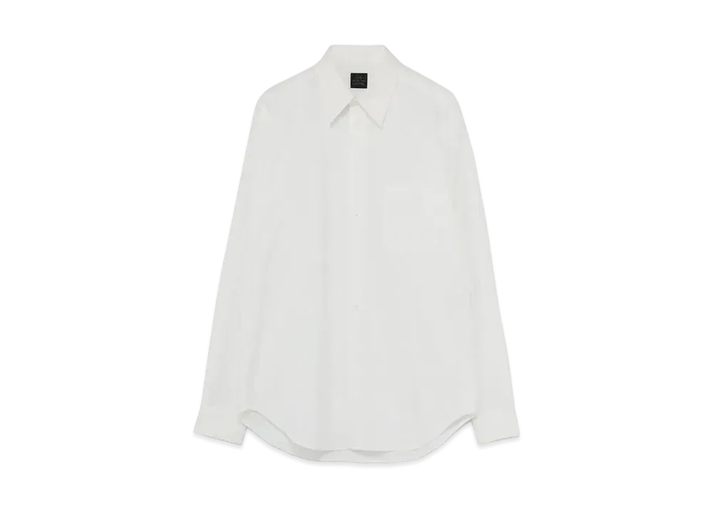 Yohji Yamamoto Pour Homme COSTUME D'HOMME SUITS BROAD REGULAR SHIRT "White"