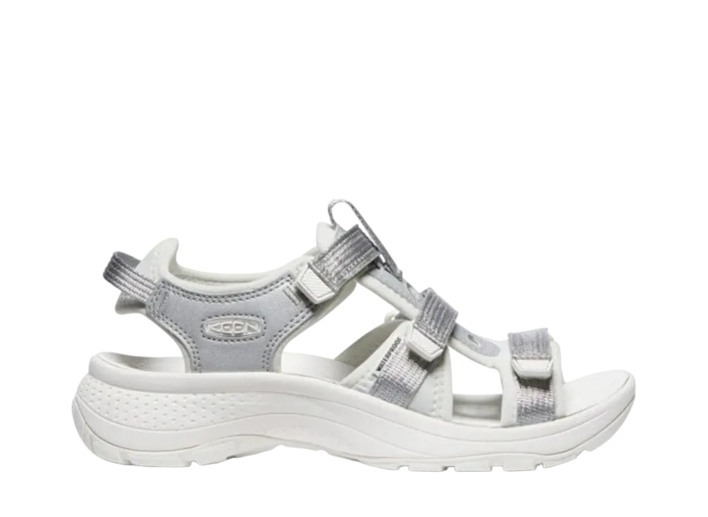 KEEN Women's Astoria West Open Toe "Silver/Star White"