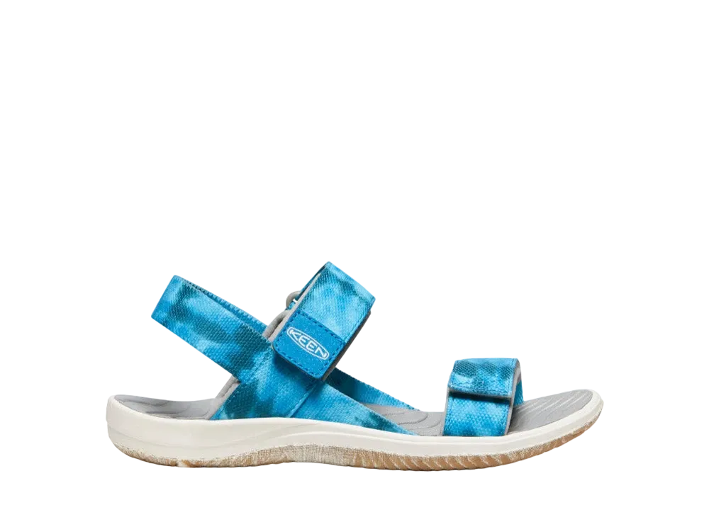 KEEN Big Kids Elle Backstrap "Sea Moss/Fjord Blue"