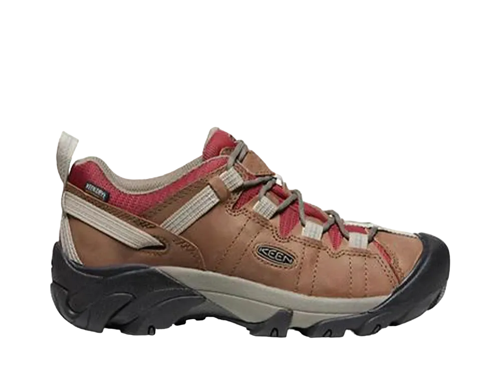 KEEN Women's Targhee 2 WP "Safari/Merlot"
