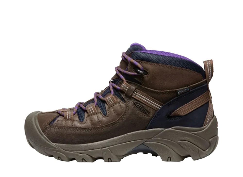 KEEN Women's Targhee 2 Mid WP "Dark Earth/Sky Captain"