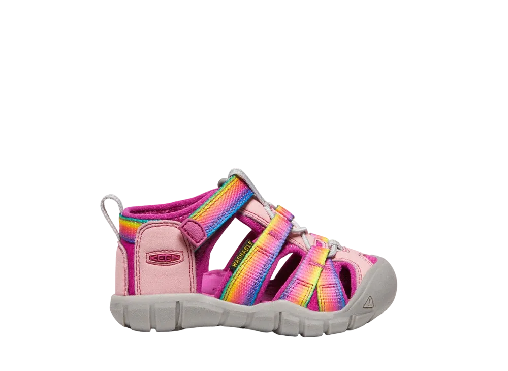 KEEN Toddlers Seacamp 2 CNX "Rainbow/Festival Fuchsia"