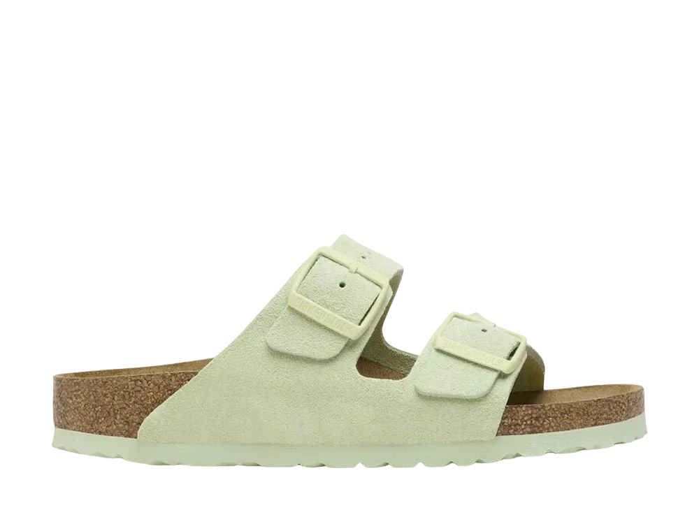 BIRKENSTOCK Arizona "Faded Lime" (Soft Footbed)