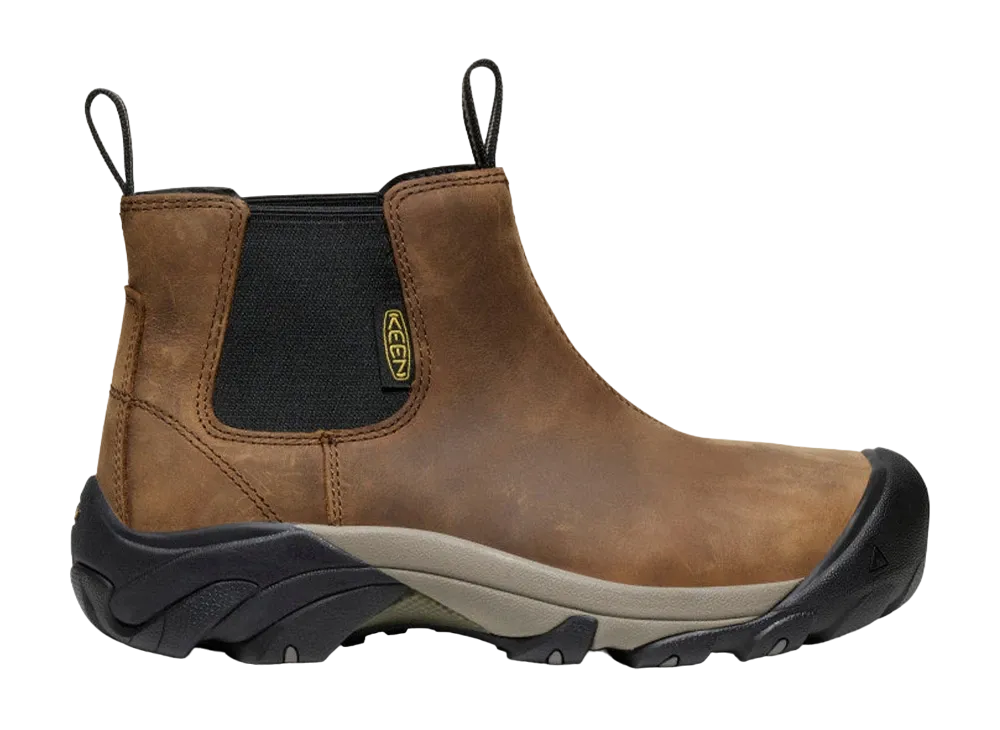 KEEN Lansing Chelsea Steel Toe "Dark Earth/Black"