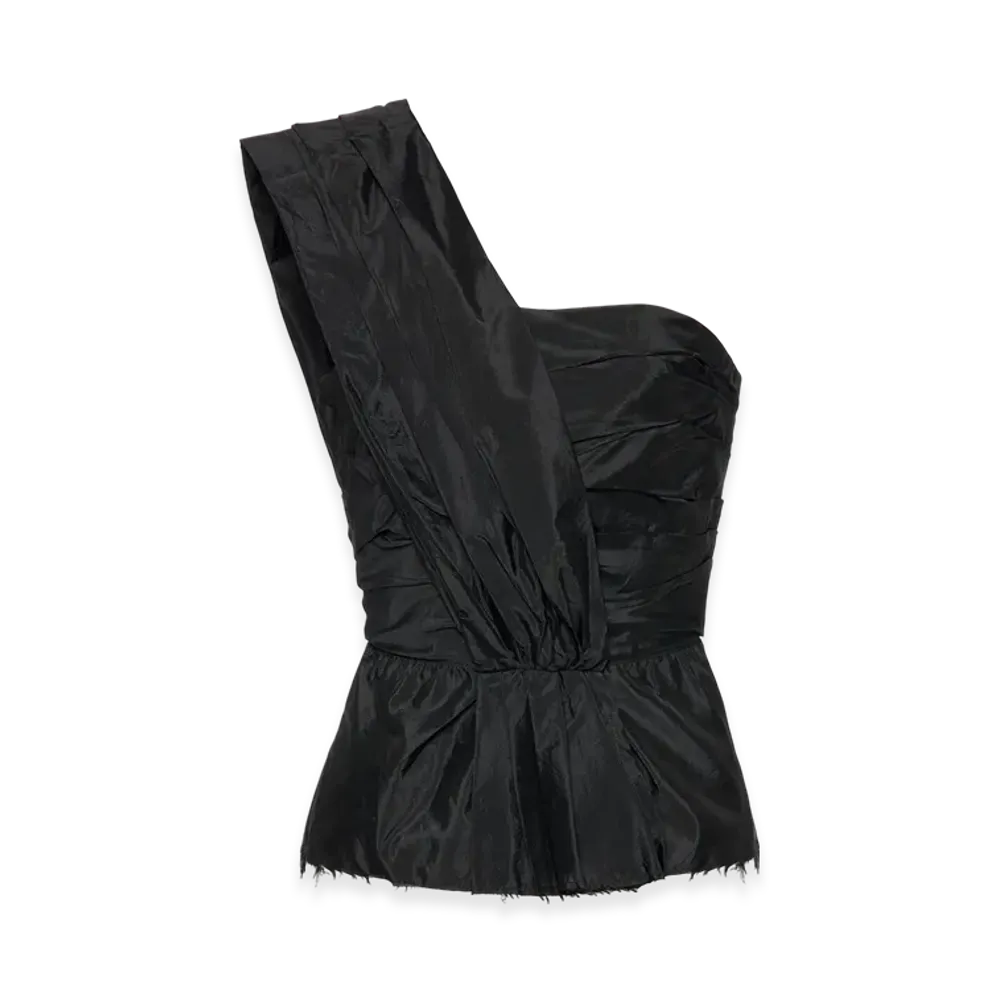 Maison Margiela Women's Asymmetrical Top "Black"