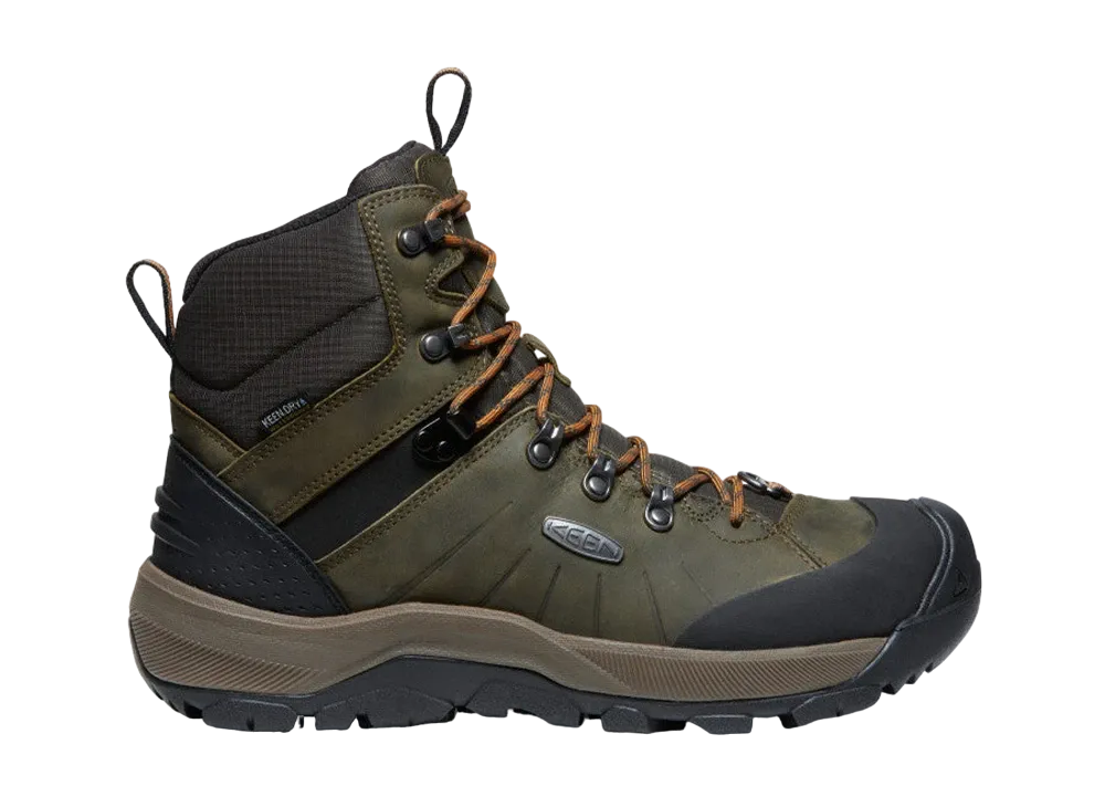 KEEN Revel 4 Mid Polar "Dark Olive/Marmalade"
