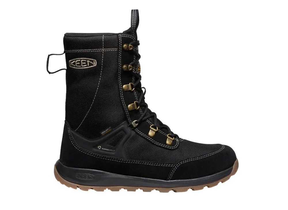 KEEN Glieser Tall Waterproof "Black/Plaza Taupe"