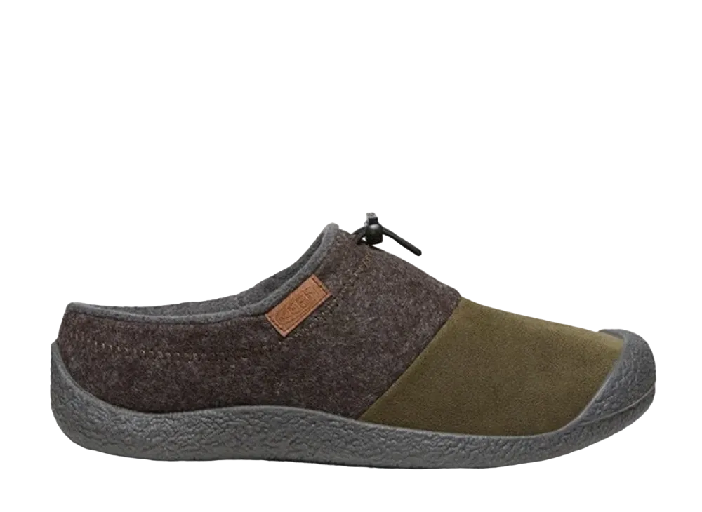 KEEN Howser 3 Slide "Dark Brown Felt/Canteen"