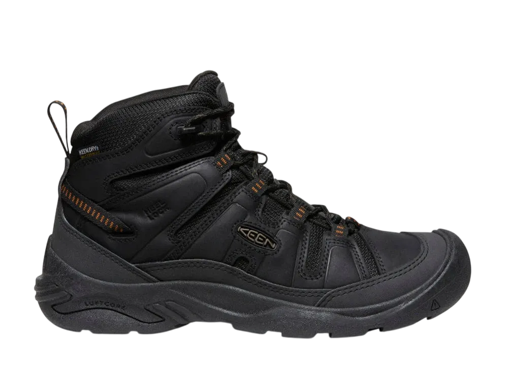 KEEN Circadia Mid Waterproof "Black/Curry"