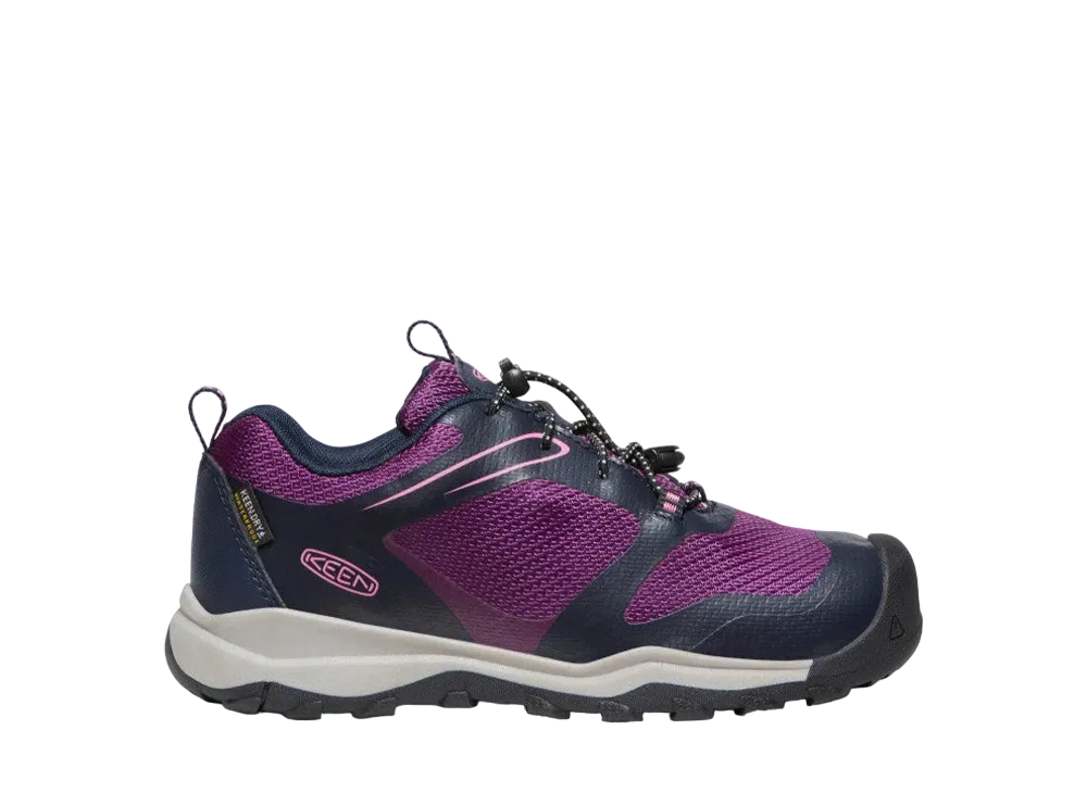 KEEN Big Kids Wanduro Low Waterproof "Sky Captain/Charisma"