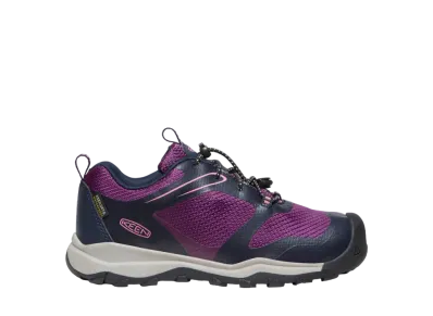 KEEN Big Kids Wanduro Low Waterproof "Sky Captain/Charisma"