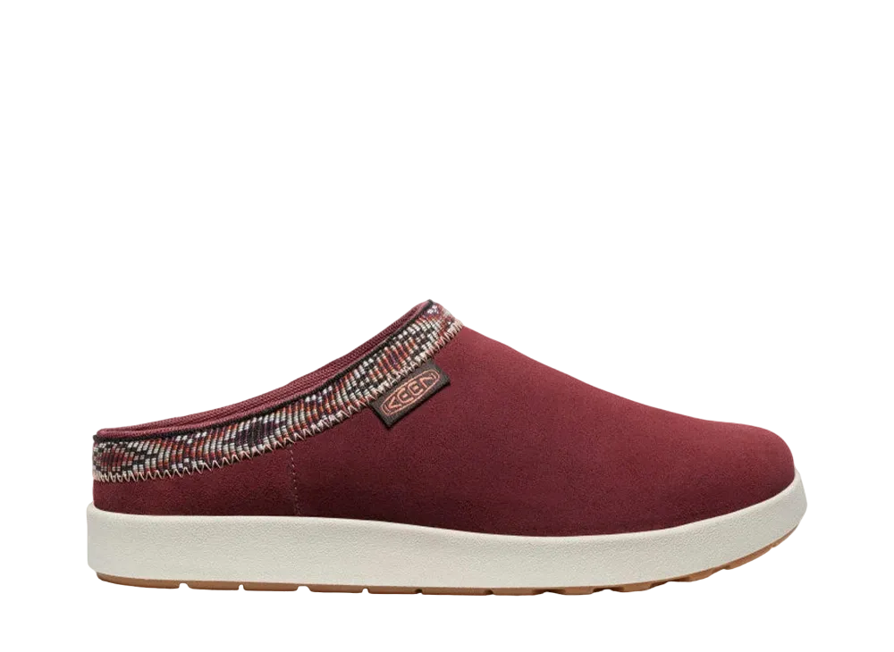 KEEN Women's Elle Suede Mule "Andorra/Birch"
