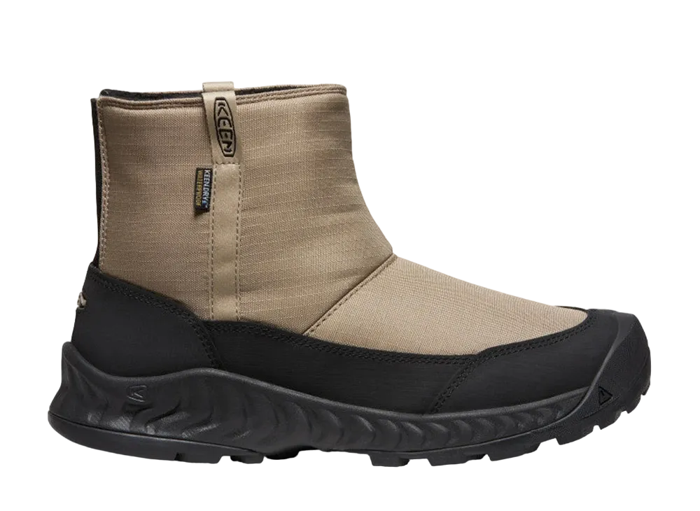 KEEN Hood NXIS Pull-On Waterproof "Steel Brindle/Black"