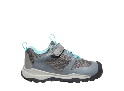 KEEN Little Kids Wanduro Low Waterproof "Steel Grey/Ipanema"