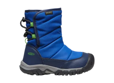 KEEN Little Kids Puffrider Waterproof "Naval Academy/Surf"