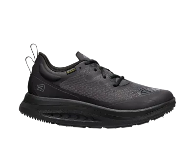 KEEN Women's WK400 Waterproof "Triple Black"