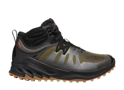 KEEN Zionic Mid Waterproof "Dark Olive/Scarlet Ibis"