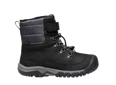 KEEN Big Kids Kanibou Waterproof "Black/Magnet"