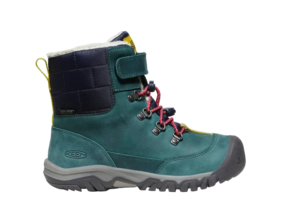 KEEN Big Kids Kanibou Waterproof "Deep Lagoon/Jazzy"