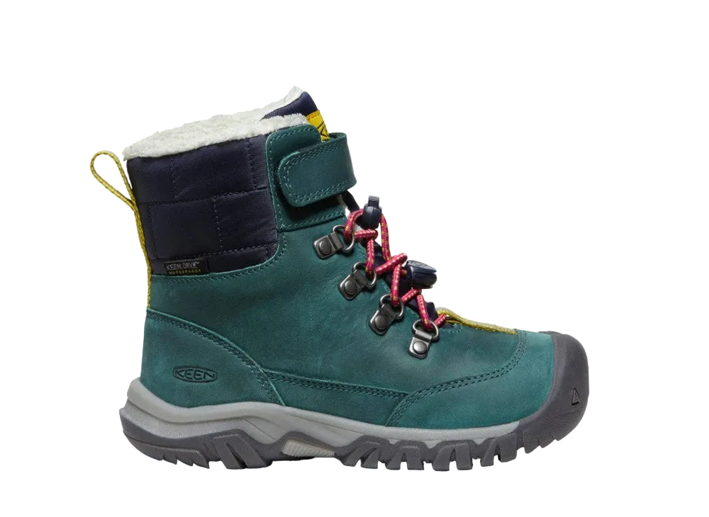 KEEN Little Kids Kanibou Waterproof "Deep Lagoon/Jazzy"
