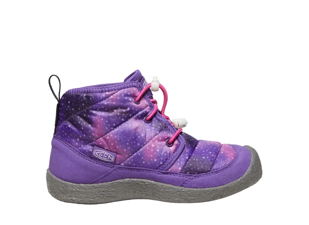 KEEN Big Kids Howser 2 Chukka Waterproof "Tillandsia Purple/Multi"
