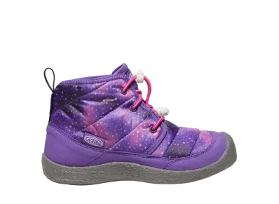 KEEN Big Kids Howser 2 Chukka Waterproof "Tillandsia Purple/Multi"