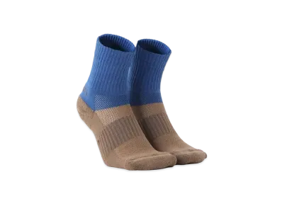 KEEN Wa-Shi Socks Quarter "Blue/Brown"
