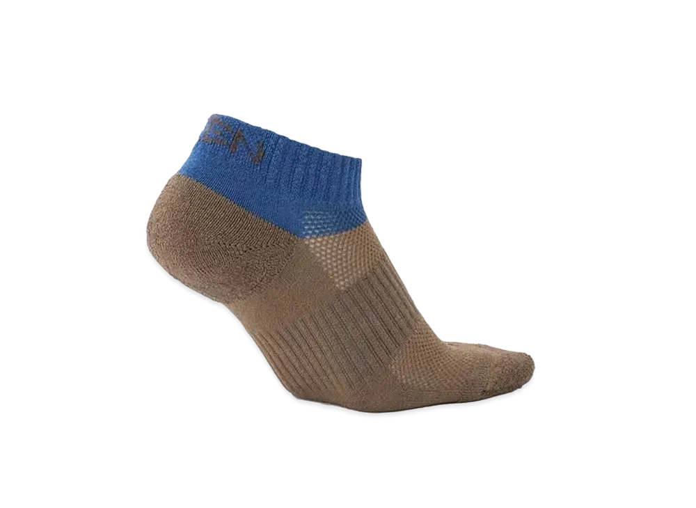 KEEN Socks Lo-Cut "Blue/Brown"