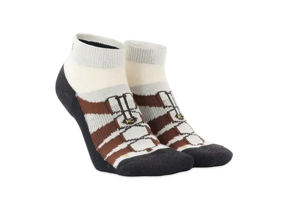 KEEN Lo-Cut Socks "White/Bison"