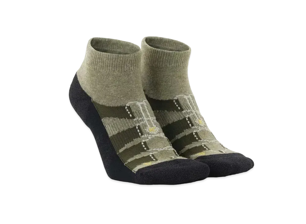 KEEN Lo-Cut Socks "Green/Navy"