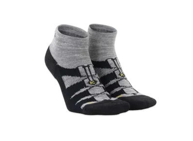 KEEN Lo-Cut Socks "Black/Grey"
