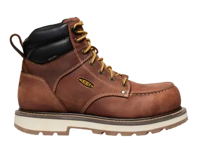 KEEN Cincinnati 6 Waterproof Carbon Toe "Tuscan Red/Sandshell"