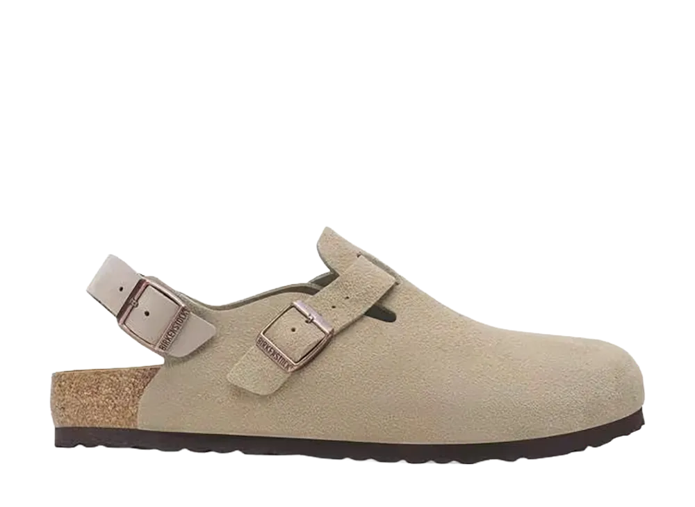 BIRKENSTOCK Tokio Suede "Taupe"