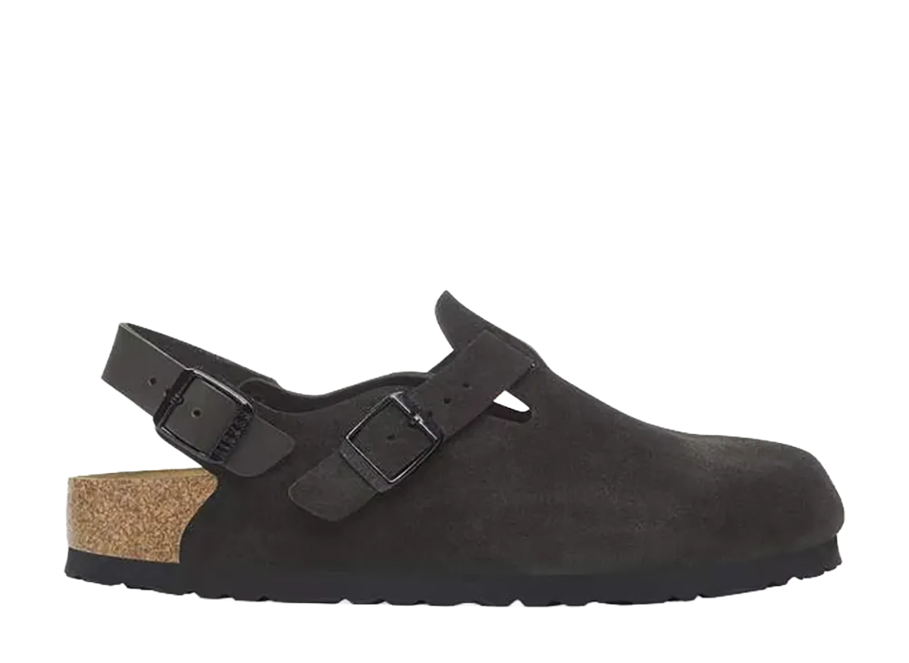BIRKENSTOCK Tokio Suede "Black"