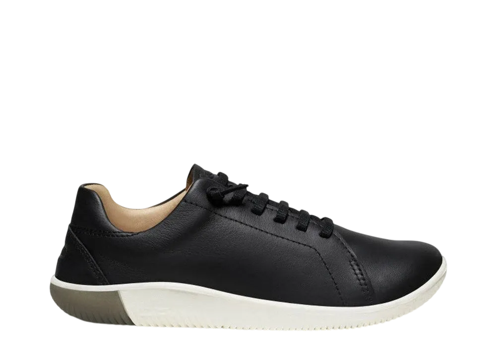 KEEN Women's KNX Leather "Black/Star White"