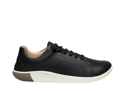 KEEN Women's KNX Leather "Black/Star White"