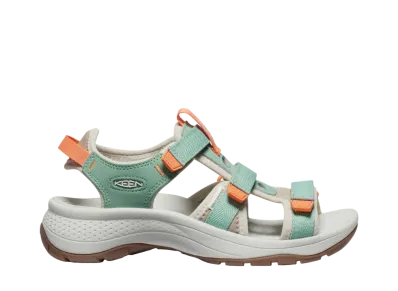 KEEN Women's Astoria West Open-Toe "Granite Green/Tangerine"