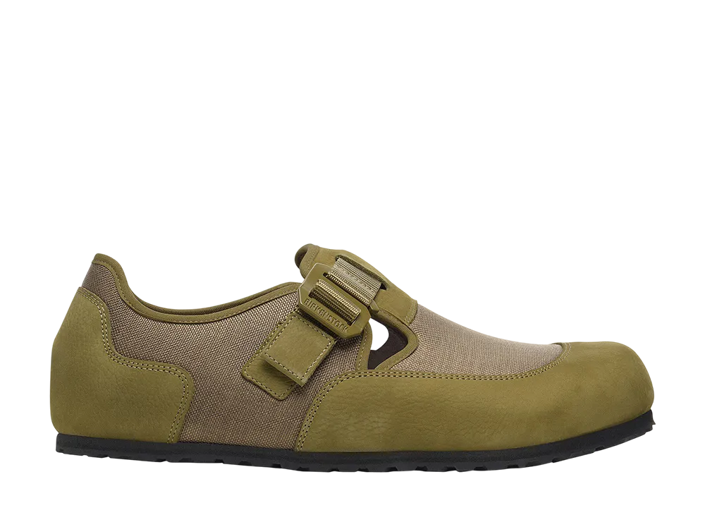 BIRKENSTOCK London Nova Textile "Pine Green"