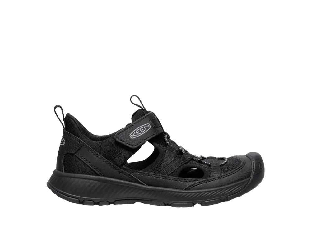 KEEN Big Kids Motozoa Sandal "Black/Alloy"