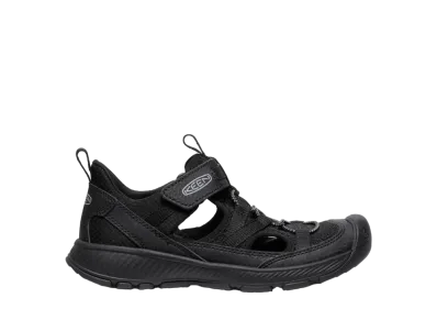 KEEN Big Kids Motozoa Sandal "Black/Alloy"