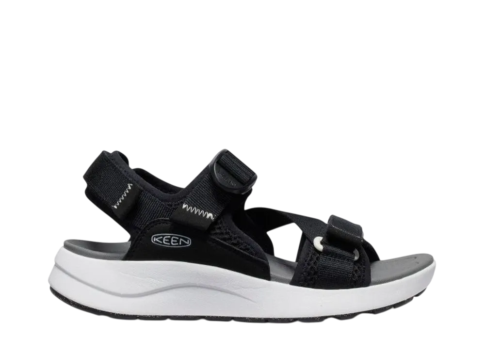 KEEN Women's Elle Sport Backstrap "Black/Steel Grey"