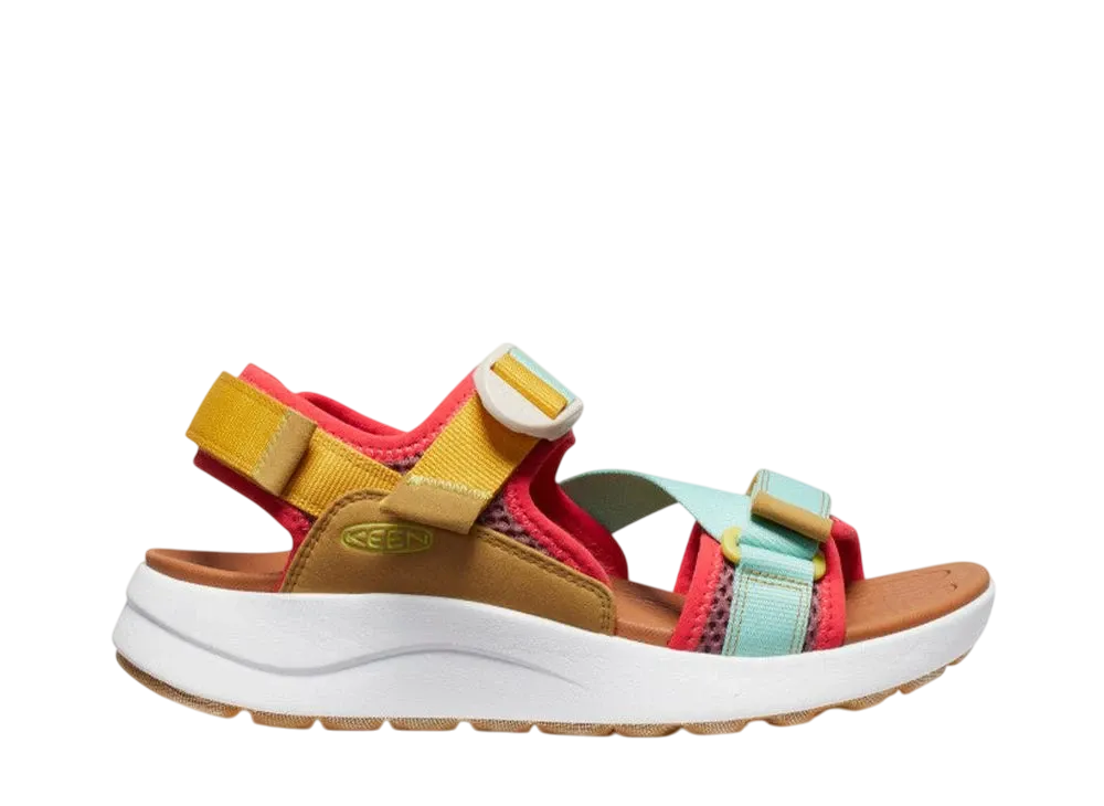 KEEN Women's Elle Sport Backstrap "Golden Yellow/Lichen"