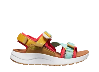 KEEN Women's Elle Sport Backstrap "Golden Yellow/Lichen"