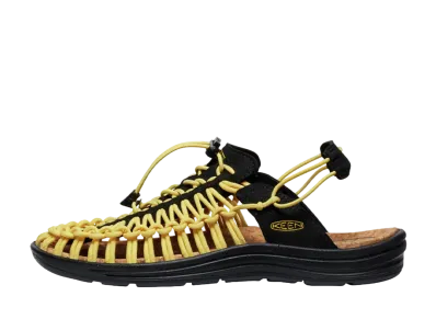 KEEN Uneek 2 Convertible "Black/Keen Yellow"