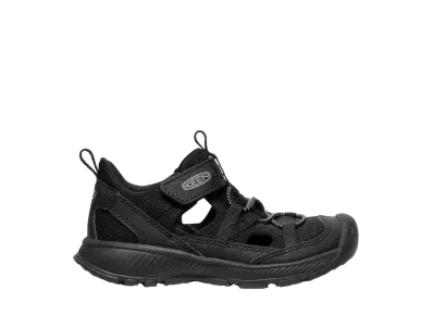 KEEN Little Kids Motozoa Sandal "Black/Alloy"