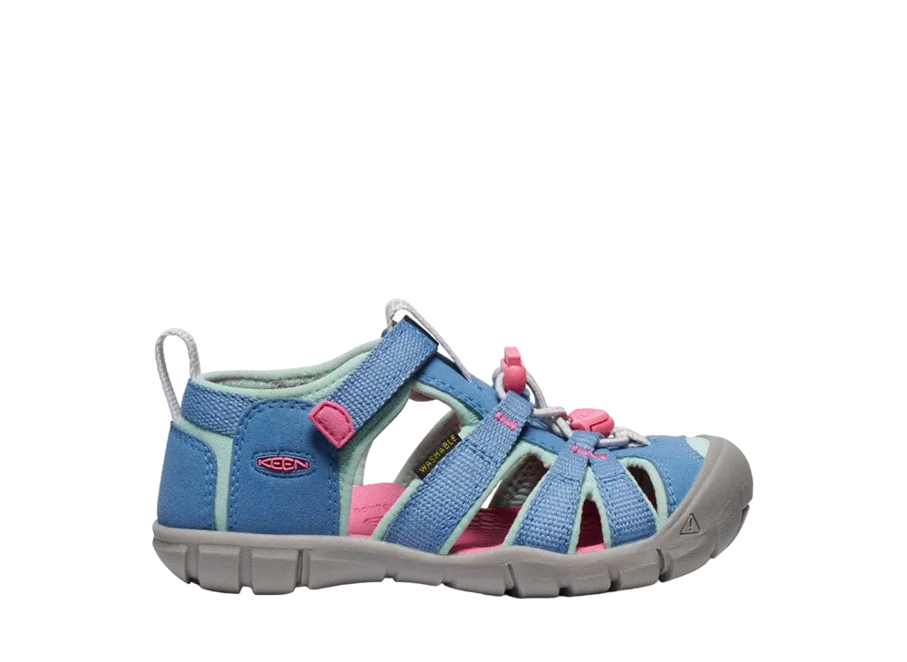KEEN Little Kids Seacamp 2 "Coronet Blue/Hot Pink"