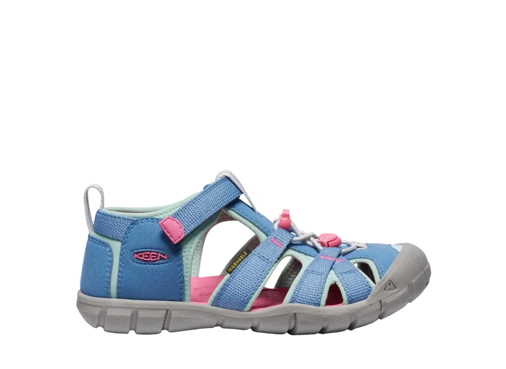 KEEN Big Kids Seacamp 2 "Coronet Blue/Hot Pink"