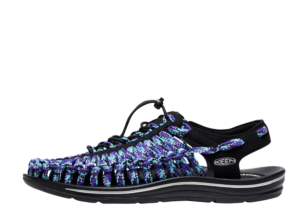 KEEN Uneek Flat "Black/Purple"
